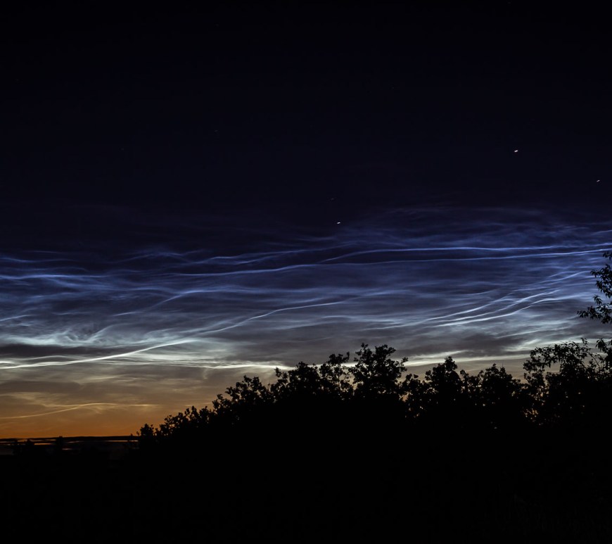 Noctilucent clouds